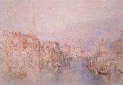 J.M.W. Turner The Grand Canal looking towards the Dogana oil painting